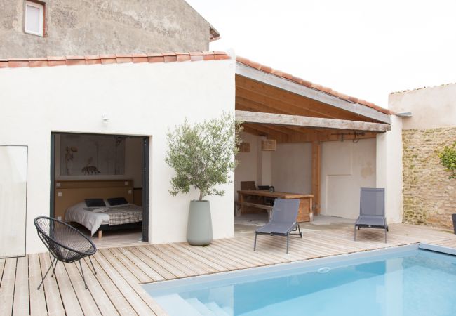 House in Dolus-d´Oléron - L'Hirondelle et l'Instant, piscine privée House in Dolus-d´Oléron - L'Hirondelle et l'Instant, piscine privée