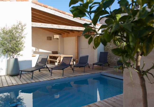 House in Dolus-d´Oléron - L'Hirondelle et l'Instant, piscine privée House in Dolus-d´Oléron - L'Hirondelle et l'Instant, piscine privée