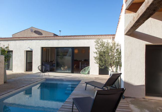 House in Dolus-d´Oléron - L'Hirondelle et l'Instant, piscine privée House in Dolus-d´Oléron - L'Hirondelle et l'Instant, piscine privée