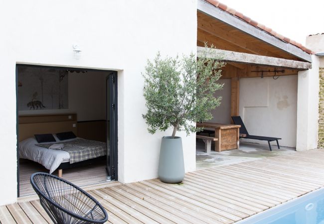 House in Dolus-d´Oléron - L'Hirondelle et l'Instant, piscine privée House in Dolus-d´Oléron - L'Hirondelle et l'Instant, piscine privée