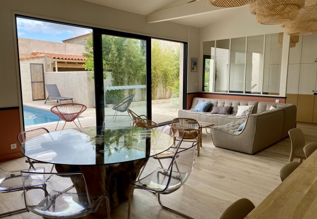 House in Dolus-d´Oléron - L'Hirondelle et l'Instant, piscine privée House in Dolus-d´Oléron - L'Hirondelle et l'Instant, piscine privée